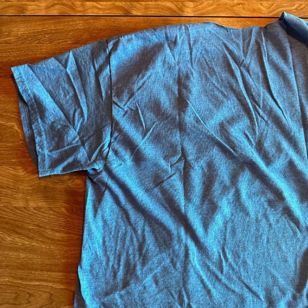 Gildan Dry Blend Blue Quartzsite Arizona Custom T-Shirt Size L - Picture 8 of 12